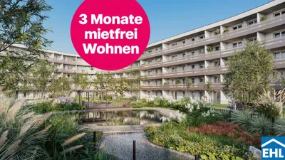 3-Zimmer-Wohnung mieten in Mödling – 74,48 m², € 1.865