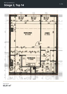 2-Zimmer-Wohnung kaufen in Wien – 65,81 m², € 245.000 – Bild 12 von 13