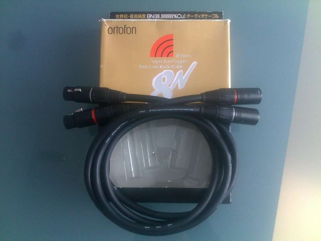 Viele XLR Kabel TESTSIEGER: zB. ORTOFON 8N-BC1000P Weltklasse, Neutrik, 1m, OVP, NEU, NP 1.100, -!