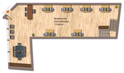 2-Zimmer-Gewerbeimmobilie kaufen in Zell am See – 179 m², € 345.000 – Bild 6 von 7