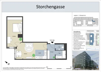 2-Zimmer-Wohnung mieten in Wien – 51 m², € 989 – Bild 13 von 13