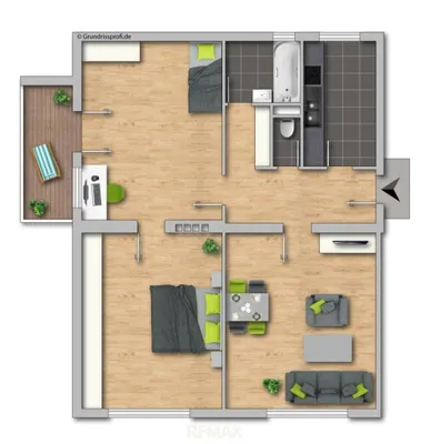 3-Zimmer-Wohnung mieten in Krems an der Donau – 89,02 m², € 979 – Bild 9 von 10