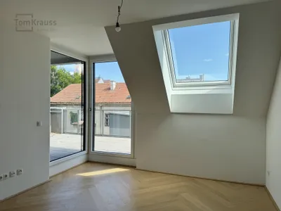 Hofseitige 2-Zimmer mit großer Terrasse bei der Alten Donau – Bild 3
