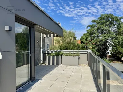 Hofseitige 2-Zimmer mit großer Terrasse bei der Alten Donau