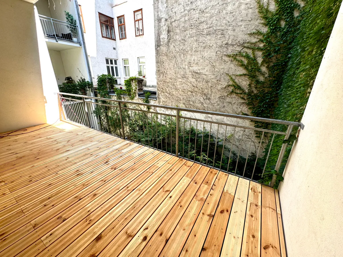 Stilvolle Altbauwohnung mit großer Loggia & Lift | PROVISIONSFREI | 1060 Mariahilf PROVISIONSFREI FÜR DEN KÄUFER - Widok 2