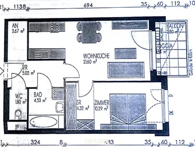 2-Zimmer-Wohnung mieten in Wien – 50 m², € 990 – Bild 28 von 28