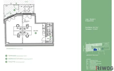 2-Zimmer-Gewerbeimmobilie kaufen in Wien – 49,13 m², € 225.000 – Bild 14 von 14