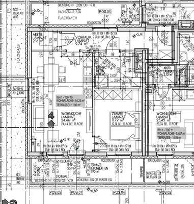 2-Zimmer-Wohnung mieten in Wiener Neustadt – 54,23 m², € 616 – Bild 2 von 2