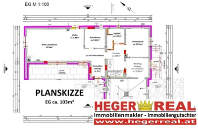 5-Zimmer-Haus kaufen in Wiener Neustadt Land – 210 m², € 449.000 – Bild 28 von 29
