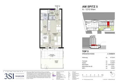 2-Zimmer-Wohnung kaufen in Wien – 47,67 m², € 268.800 – Bild 8 von 8