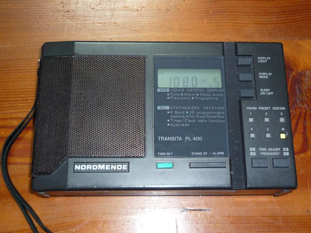 NORDMENDERadioTRANSITAPL400,Transistorradio!GRATISVERSAND!