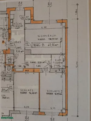2-Zimmer-Wohnung kaufen in Wien – 61,14 m², € 240.000 – Bild 2 von 7