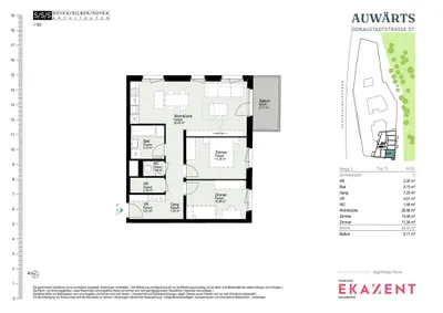 3-Zimmer-Wohnung mieten in Wien – 68,43 m², € 2.070 – Bild 8 von 8