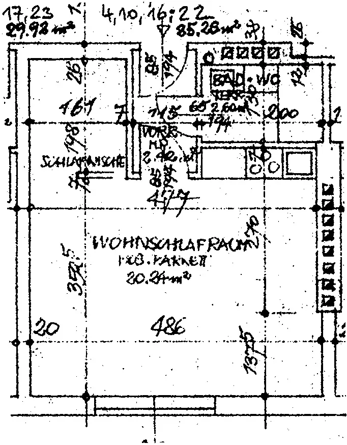 geförderte 1-Raum-Wohnung in Haid zu vermieten - Ansicht 2