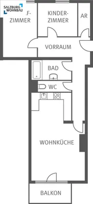 3-Zimmer-Wohnung mieten in Sankt Johann im Pongau – 80 m², € 1.138 – Bild 2 von 2