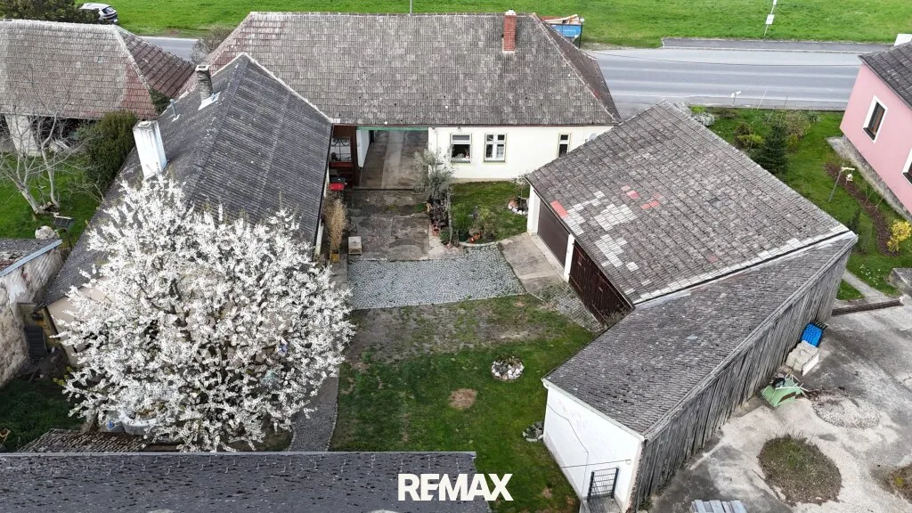 Bauernhaus uneinsehbarem Innenhof und Garten - Ansicht 2