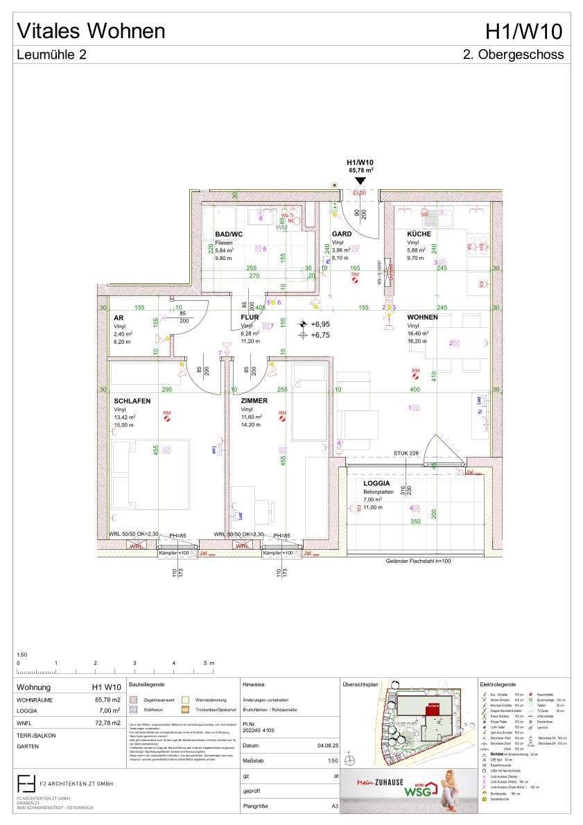 SENIORENGERECHTES WOHNEN IN PUPPING - geräumige 3-Zimmer-Wohnung - Erstbezug – pohled 2