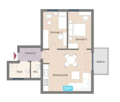 3-Zimmer-Wohnung kaufen in Mistelbach – 55,8 m², € 289.000 – Bild 9 von 9