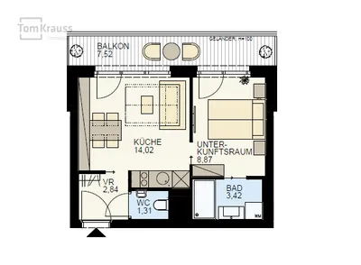 2-Zimmer-Wohnung kaufen in Wien – 30,46 m², € 263.500 – Bild 10 von 13