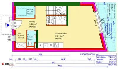 4-Zimmer-Haus kaufen in Bruck an der Leitha – 112 m², € 499.000 – Bild 16 von 19