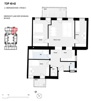4-Zimmer-Wohnung kaufen in Wien – 96,85 m², € 799.000 – Bild 4 von 5