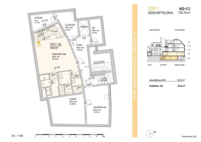 Gewerbeimmobilie mieten in Wien – 131 m², € 4.033 – Bild 21 von 21