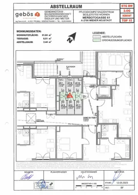 2-Zimmer-Wohnung mieten in Wiener Neustadt – 61,84 m², € 1.196 – Bild 17 von 19