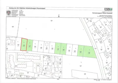 Grundstück kaufen in Wiener Neustadt Land – 849 m², € 290.000 – Bild 2 von 2