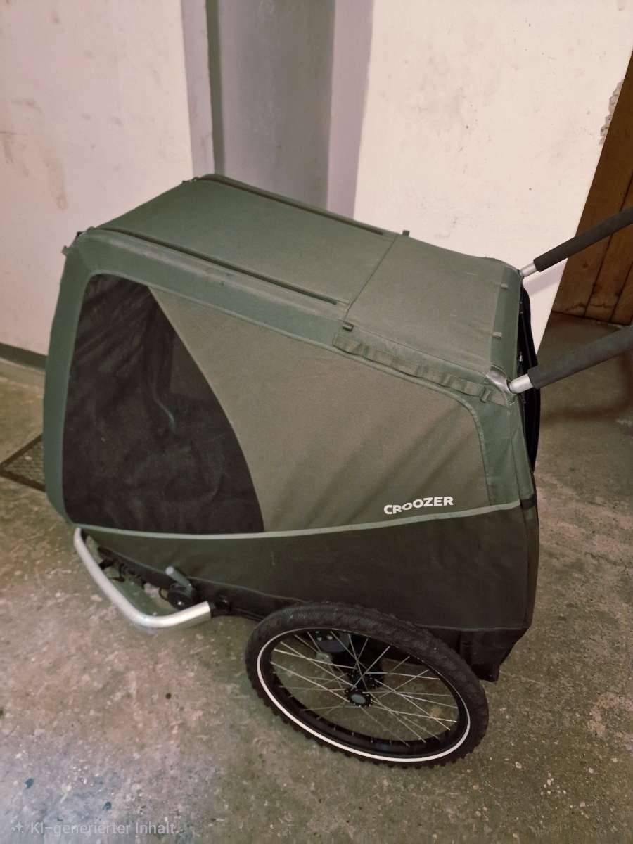 Croozer TAMMO XXL Hunde-Fahrradanhnger / Moss green / inkl. Zubehr,   799,- (1210 Wien) - willhaben