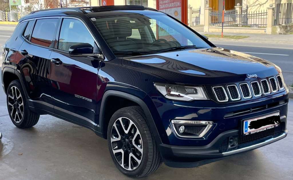Jeep Compass LIMITED - VOLLAUSSTATTUNG 32.000km!!!, 170PS SUV / Geländewagen