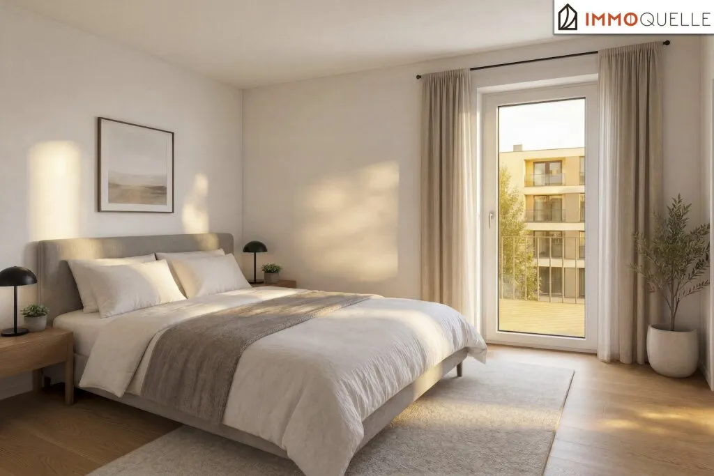 Lebenswert Wohnen - Wels! Barrierefrei erreichbare Neubauwohnung in Wels mit privatem Freiraum, Lift, Kellerabteil und Stellplatz Provisionsfrei für den Käufer - Ansicht 2
