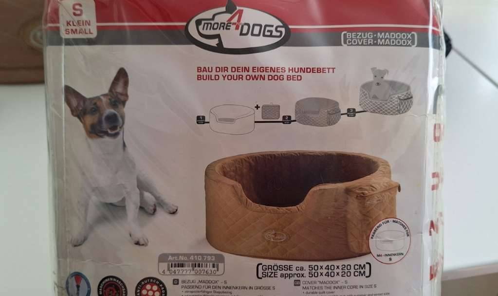orthopdisches Hundebett + 3 berzge ( beige + schwarz diese sind  gebraucht aber schn + 1x original verpacktes NEUES beige ) waschbar mit  Zipp - More4Dogs Schlafsofa - Hundesofa - Knuffelwuff - Maddox - More 4 Dogs,   25,- (8055 Graz) - willhaben