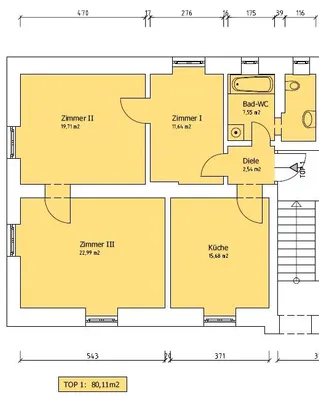 3-Zimmer-Wohnung mieten in Bruck-Mürzzuschlag – 80,11 m², € 741 – Bild 10 von 10