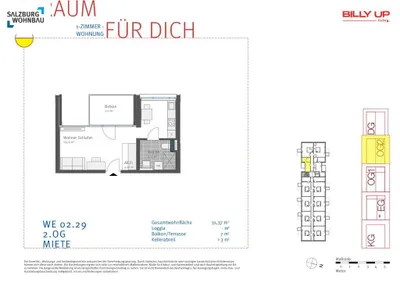 Wohnung kaufen in Salzburg Stadt – € 234.100 – Bild 11 von 11