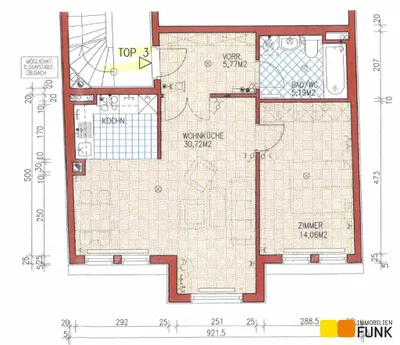 2-Zimmer-Wohnung kaufen in Wien – 55,7 m², € 349.000 – Bild 16 von 18