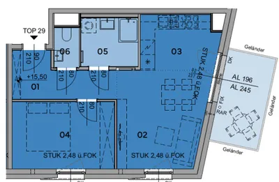 2-Zimmer-Wohnung kaufen in Wien – 46,98 m², € 310.600 – Bild 10 von 11
