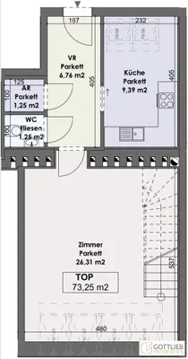 2-Zimmer-Wohnung kaufen in Wien – 73,25 m², € 579.000 – Bild 23 von 24