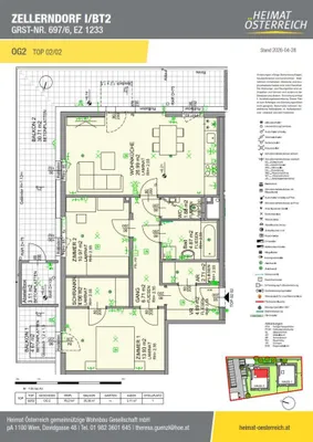 3-Zimmer-Wohnung mieten in Hollabrunn – 76,21 m², € 1.014 – Bild 3 von 10