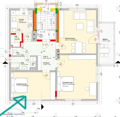 1-Zimmer-Gewerbeimmobilie mieten in Salzburg Stadt – 18 m², € 536 – Bild 8 von 8