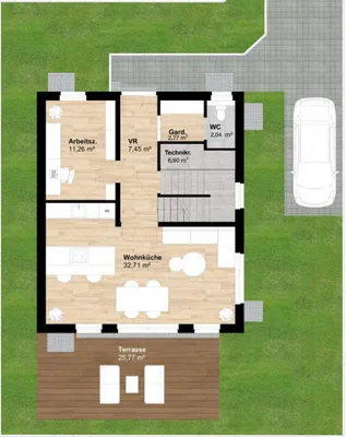 6-Zimmer-Haus kaufen in Wien – 149 m², € 890.000 – Bild 7 von 12