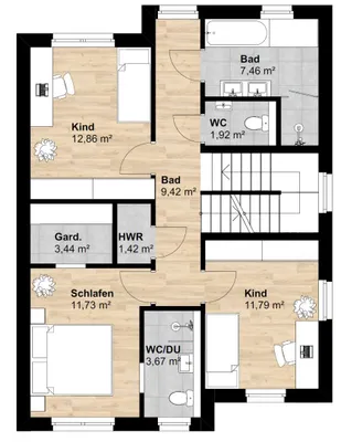 6-Zimmer-Haus kaufen in Wien – 149 m², € 890.000 – Bild 8 von 12