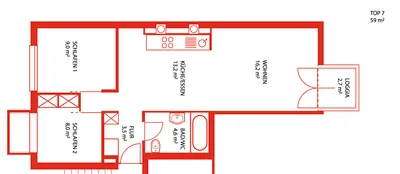 3-Zimmer-Wohnung kaufen in Innsbruck – 59 m², € 375.000 – Bild 12 von 12