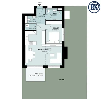 2-Zimmer-Wohnung kaufen in Wien – 59,1 m² – Bild 17 von 19