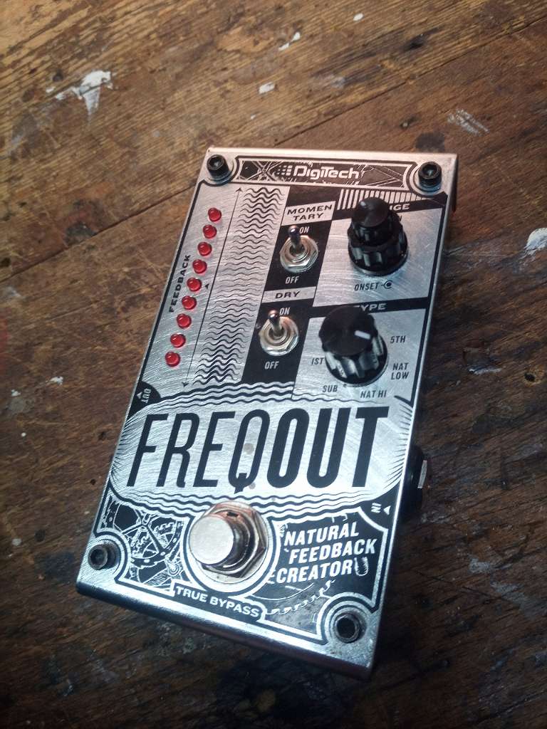 (reserviert) Digitech Freqout - Sustainer Pedal - neuwertiger Zustand