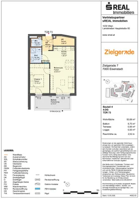 2-Zimmer-Wohnung kaufen in Eisenstadt – 50,69 m², € 255.000 – Bild 16 von 17