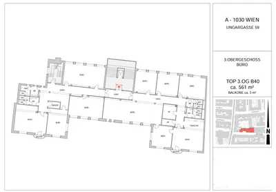 Gewerbeimmobilie mieten in Wien – 1 230 m², € 15 – Bild 2 von 5