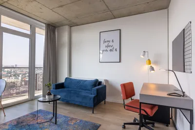 Möbliertes Executive Upper Floor Apartment - YOUNIQ Vienna TrIIIple – Bild 3