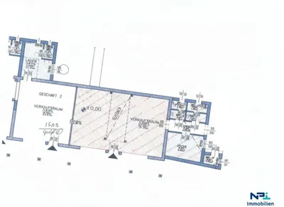2-Zimmer-Gewerbeimmobilie mieten in Baden – 79 m², € 1.558 – Bild 10 von 11