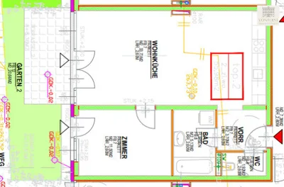 2-Zimmer-Wohnung kaufen in Baden – 55,98 m², € 240.000 – Bild 14 von 14