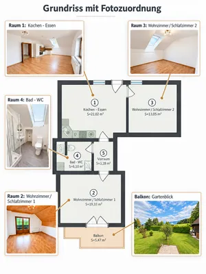 3-Zimmer-Wohnung mieten in Villach – 63 m², € 850 – Bild 12 von 12